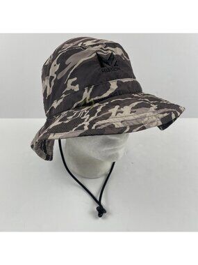 Mission Boonie Bucket Hat Men’s Camouflage Camo Hiking Wide Brim Strap